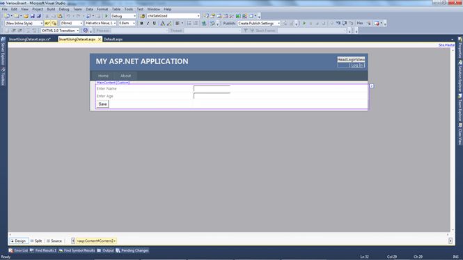 Insert Only two Records